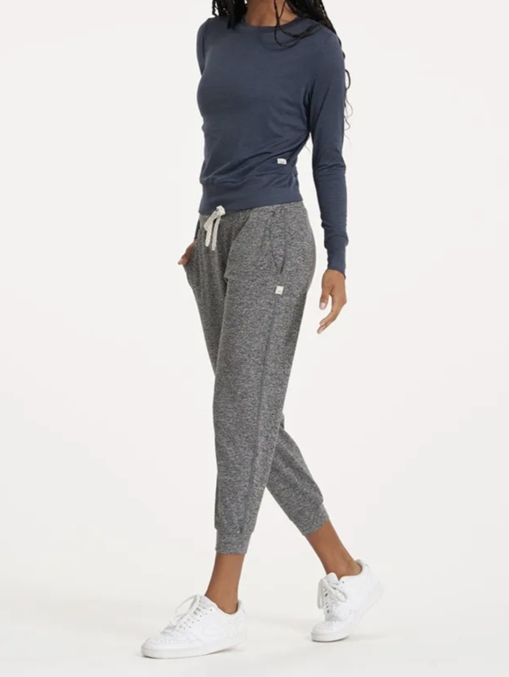 Vuori Performance Jogger In Dark Heather Gray Size Medium